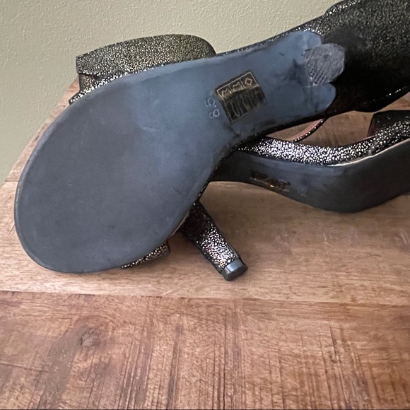 Jeffrey Campbell Metallic Stiletto Heels - Picture 5 of 5